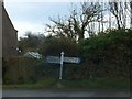 Signpost in Moreleigh