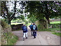 Mynedfa Garth Hall Farm entrance