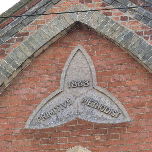 Datestone, Whissendine Primitive... © Alan Murray-Rust :: Geograph ...