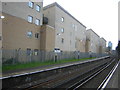 Kew Bridge station and adjacent flats