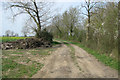 Footpath and farm track to Randall