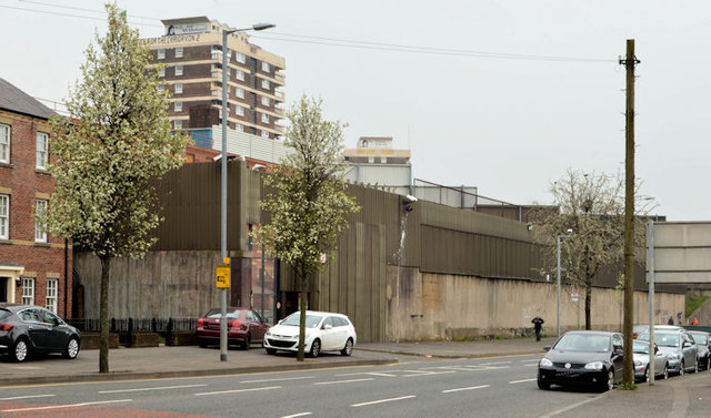 Former North Queen Street police station, Belfast - April 2014(1)