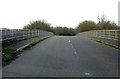 SP3608 : Stanton Harcourt Road crosses the A40 by Steve Daniels