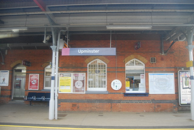 Upminster Station sign