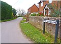 Burnt House Lane, Pilley