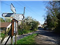 Signpost at Sandway