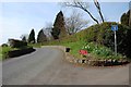 Road junction at Trimpley, Worcs