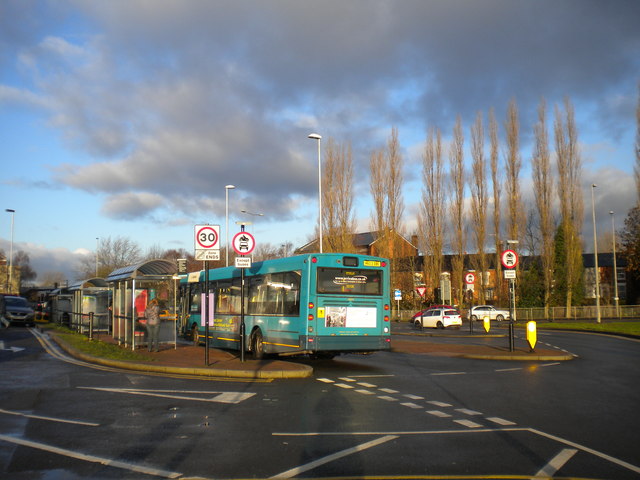 Gaol Square bus station, Stafford