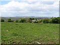 View from Chapel Road across farmland in the direction of Drumharriff Road 