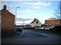 East end of Broadeye, Stafford town centre