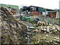 Ripponden FP63 entering the farmyard at Bank Hall