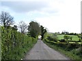 Drumharriff Road approaching the junction with Chapel Road