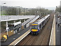 Edinburgh train at Rosyth Station