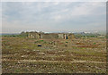 Wall at Peters cement plant site