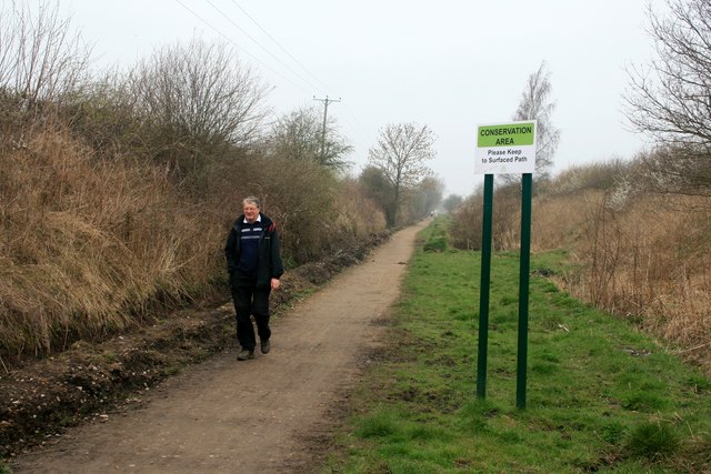 Geographer on the Linby Trail