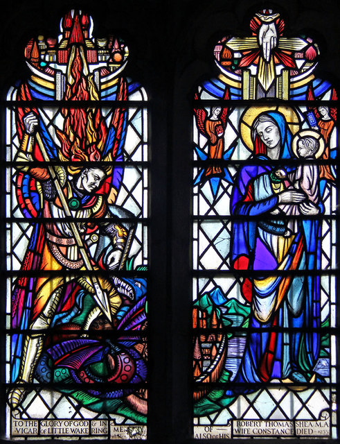 St Mary, Little Wakering - Stained glass window