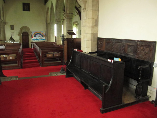 St. Giles Church, Chollerton - choir stalls