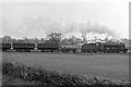 SK1511 : Freight train heading towards Lichfield, 1960 by Robin Webster