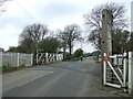 Level crossing on the B1205