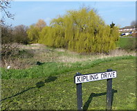 SK7420 : Sign for Kipling Drive in Melton Mowbray by Mat Fascione