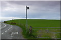 SN5674 : Lle parcio ar y A487 / Parking place on the A487 by Ian Medcalf