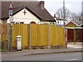 Siting of a Corporation of London coal-tax post, Molesey Road