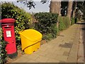 Postbox and grit bin, Sneyd Park