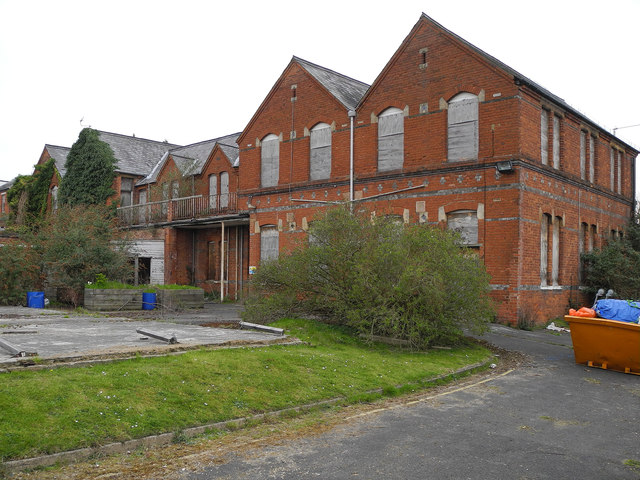 Old buildings in the grounds of Townlands Hospital