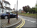 Church Road at the junction of Highlands Road