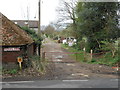 Entrance to Track and Path, Reeds Farm, Capel