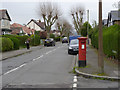 Marlborough Avenue postbox ref NG9 609