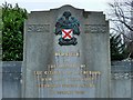 Clydebank Blitz Memorial: detail