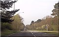 End of A35 dual Carriageway at Colbury