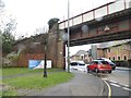 Railway bridge on Guildford Road, Leatherhead