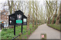 Impressive entrance to Hampstead Heath