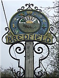 TM2653 : Bredfield Village Sign by Keith Evans