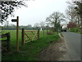 New Footpath Sign And Gate