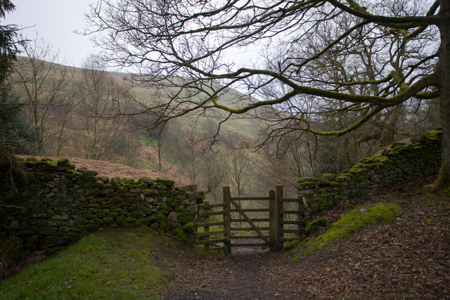 Gated entrance to the Valley of Desolation