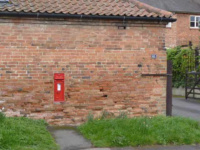East Bridgford postbox ref NG13 34