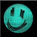 A happy traffic light