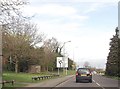 Approaching roundabout on Jubilee Way