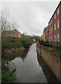 Bestwood: the mill stream at Millbank Place