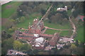 Kelham Hall: Trent: aerial 2014