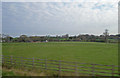 TQ5505 : Fields near Warren Farm by Julian P Guffogg