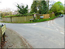 SU6043 : Road junction in Axford by Shazz