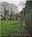 In Hucknall churchyard