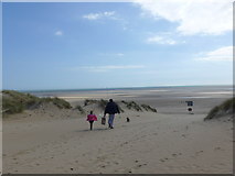TQ9518 : My wife sees Camber Sands for the first time by Basher Eyre