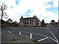 TM1843 : Felixstowe Road & The Crown Public House by Geographer