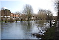 River Thames in spate