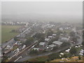 Harlech: northward view from the castle